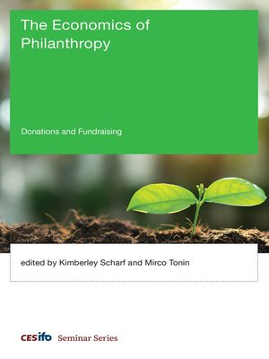 cover image of The Economics of Philanthropy